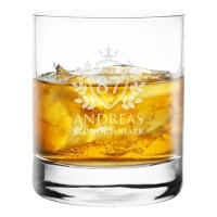 Whiskyglas - Sköld